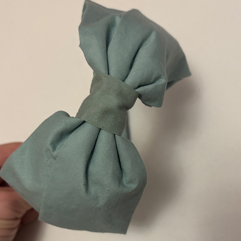 Teal Hair Bow Accessory